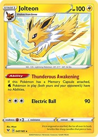 Jolteon (047/185) [SWSH04: Vivid Voltage]