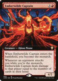 Emberwilde Captain (Extended Art) (664) [Commander Legends]
