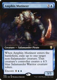 Amphin Mutineer (Extended Art) (629) [Commander Legends]