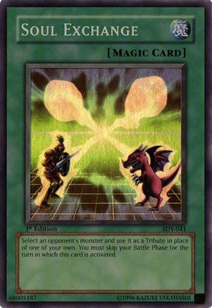 Soul Exchange (SDY-041) - Starter Deck: Yugi Unlimited