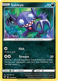 Sableye (105/185) [SWSH04: Vivid Voltage]