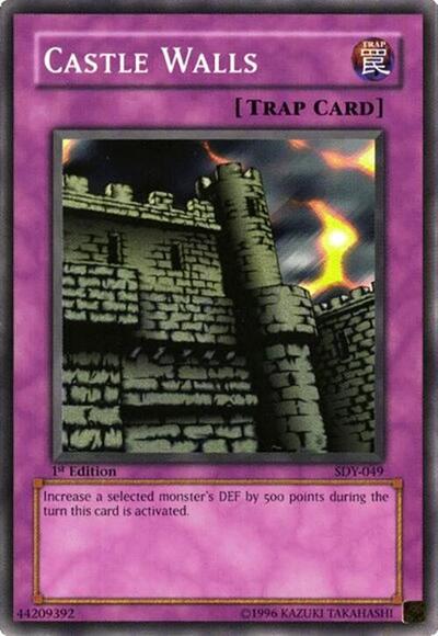 Castle Walls (SDY-049) [Starter Deck: Yugi]