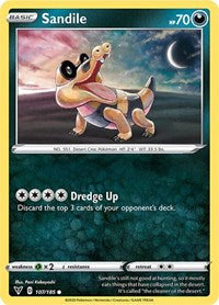 Sandile (107/185) [SWSH04: Vivid Voltage]