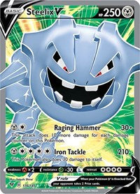 Steelix V (Full Art) (176/185) [SWSH04: Vivid Voltage]