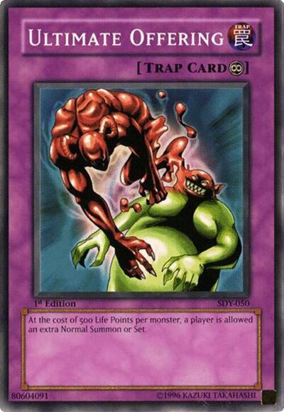 Ultimate Offering (SDY-050) [Starter Deck: Yugi]