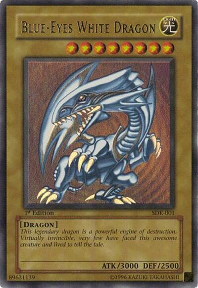 Blue-Eyes White Dragon (SDK-001) [Starter Deck: Kaiba]
