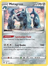 Metagross (118/185) [SWSH04: Vivid Voltage]