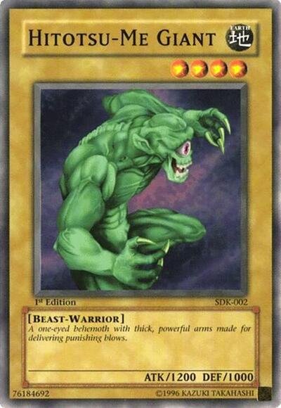 Hitotsu-Me Giant (SDK-002) [Starter Deck: Kaiba]