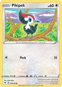 Pikipek (143/185) [SWSH04: Vivid Voltage]