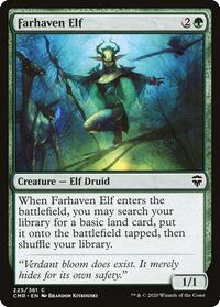 Farhaven Elf (225) [Commander Legends]