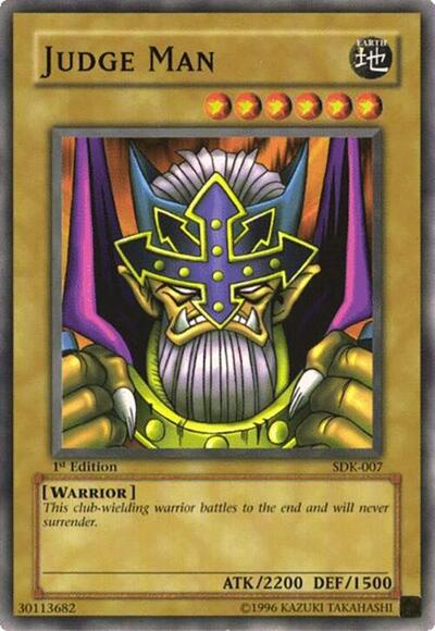 Judge Man (SDK-007) [Starter Deck: Kaiba]