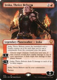 Jeska, Thrice Reborn (Borderless) (513) [Commander Legends]