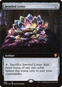 Jeweled Lotus (Extended Art) (695) [Commander Legends]