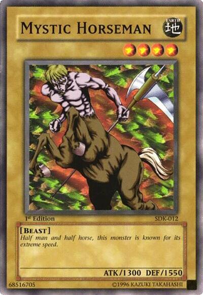 Mystic Horseman (SDK-012) [Starter Deck: Kaiba]