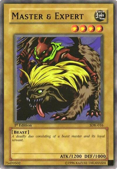 Master & Expert (SDK-016) [Starter Deck: Kaiba]