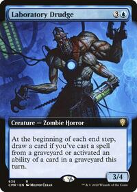 Laboratory Drudge (Extended Art) (636) [Commander Legends]
