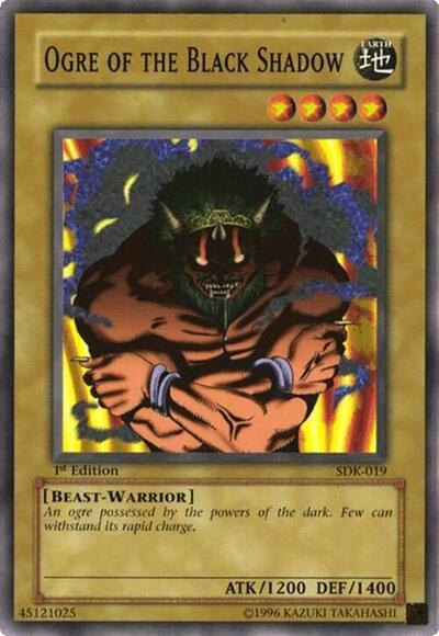 Ogre of the Black Shadow (SDK-019) [Starter Deck: Kaiba]