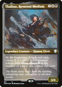 Thalisse, Reverent Medium (Foil Etched) (611) [Commander Legends]