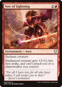 Vow of Lightning (209) [Commander Legends]