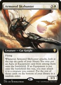 Armored Skyhunter (Extended Art) (617) [Commander Legends]