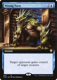 Wrong Turn (Extended Art) (644) [Commander Legends]