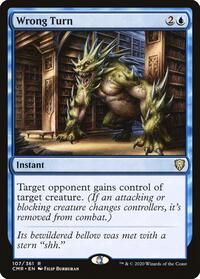 Wrong Turn (107) [Commander Legends]