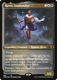 Ravos, Soultender (Foil Etched) (533) [Commander Legends]