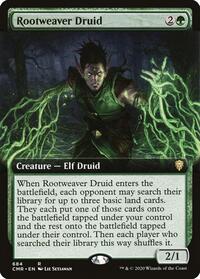 Rootweaver Druid (Extended Art) (684) [Commander Legends]
