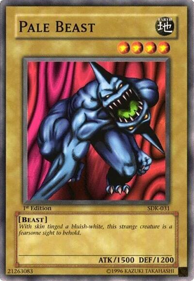 Pale Beast (SDK-031) [Starter Deck: Kaiba]