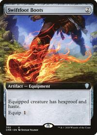 Swiftfoot Boots (Extended Art) (702) [Commander Legends]