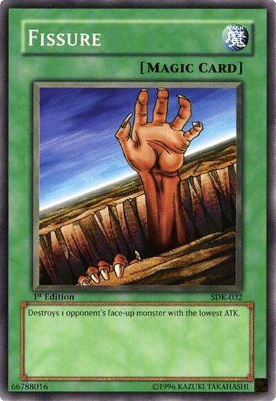 Fissure (SDK-032) [Starter Deck: Kaiba]