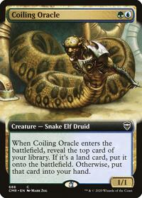 Coiling Oracle (Extended Art) (688) [Commander Legends]