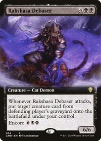 Rakshasa Debaser (Extended Art) (654) [Commander Legends]