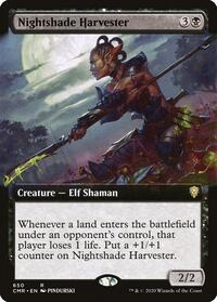 Nightshade Harvester (Extended Art) (650) [Commander Legends]
