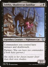 Falthis, Shadowcat Familiar (126) [Commander Legends]