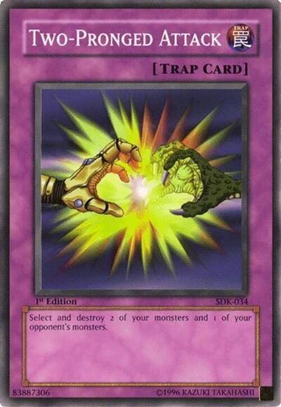 Two-Pronged Attack (SDK-034) [Starter Deck: Kaiba]