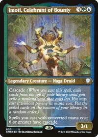 Imoti, Celebrant of Bounty (Foil Etched) (600) [Commander Legends]