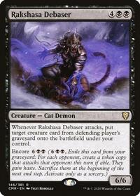 Rakshasa Debaser (146) [Commander Legends]