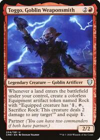 Toggo, Goblin Weaponsmith (204) [Commander Legends]
