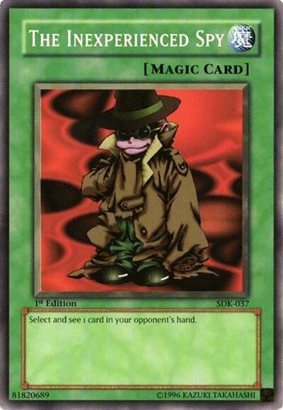The Inexperienced Spy (SDK-037) [Starter Deck: Kaiba]
