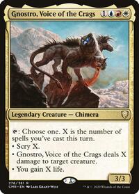 Gnostro, Voice of the Crags (276) [Commander Legends]