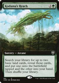 Kodama's Reach (Extended Art) (681) [Commander Legends]