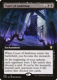 Court of Ambition (Extended Art) (645) [Commander Legends]