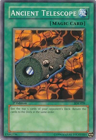 Ancient Telescope (SDK-039) [Starter Deck: Kaiba]