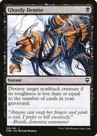 Ghastly Demise (129) [Commander Legends]