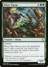Sifter Wurm (254) [Commander Legends]