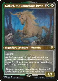 Lathiel, the Bounteous Dawn (Foil Etched) (605) [Commander Legends]