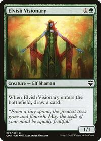 Elvish Visionary (223) [Commander Legends]
