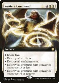 Austere Command (Extended Art) (618) [Commander Legends]