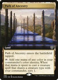 Path of Ancestry (Extended Art) (708) [Commander Legends]